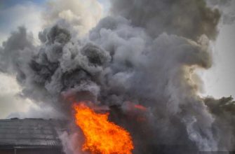 пожар цыганский поселок Екатеринбург