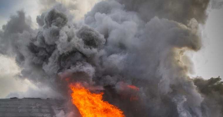 пожар цыганский поселок Екатеринбург