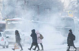 аномальные морозы в Москве